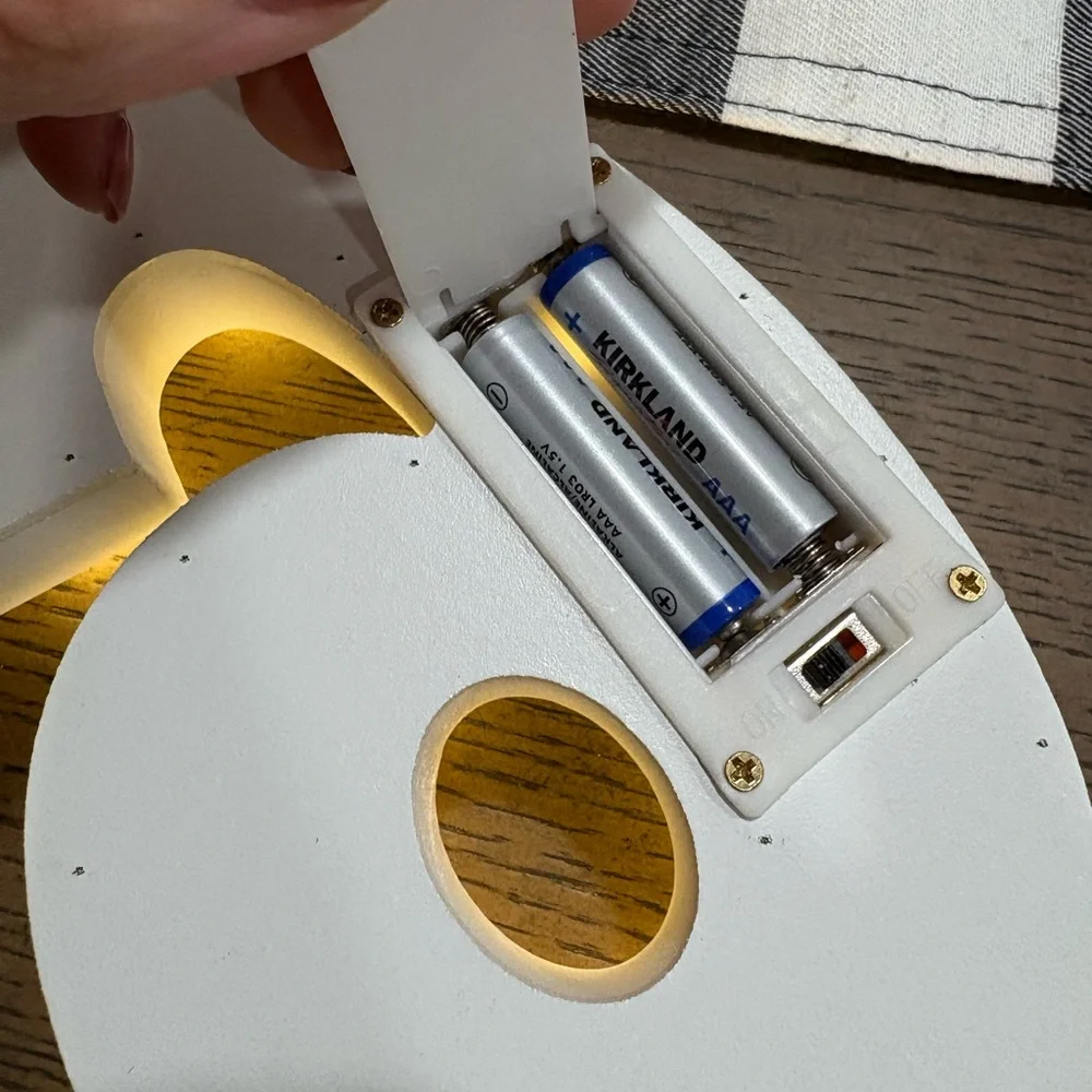 Source Unknown LED Number 16 Light - White and Yellow